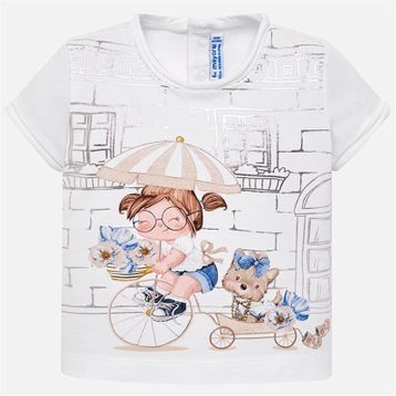 Mayoral 1010 Kırmızı Erkek Bebek Yazlık Kısa Kol T-shirt