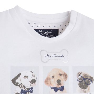 Mayoral 1010 Kırmızı Erkek Bebek Yazlık Kısa Kol T-shirt