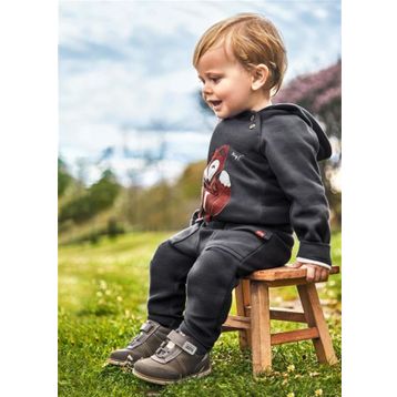 Mayoral 2531 Siyah Erkek Bebek Bağcıklı Cepli Pantolon
