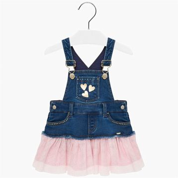 Mayoral 2905 Mavi Bebek Elbise