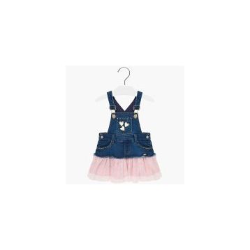 Mayoral 2905 Mavi Bebek Elbise