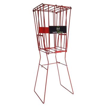Maywell 75 Kırmızı Tenis Topu Sepeti