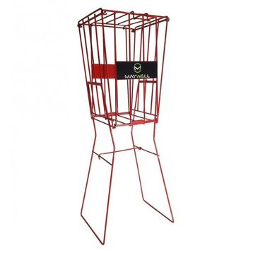 Maywell 75 Kırmızı Tenis Topu Sepeti