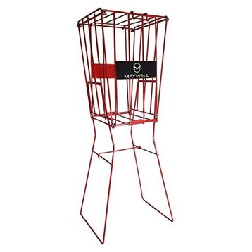 Maywell 75 Kırmızı Tenis Topu Sepeti