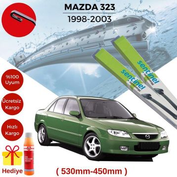 Mazda 323 1998-2003 Silecek Takımı