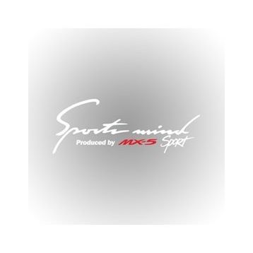 Mazda Mx-5 Sports Mind Oto Sticker