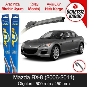 Mazda Rx8 2006-2011 Silecek Takımı