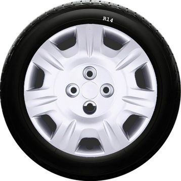 Mazda SKS-SJS 220 14 İnç 4 Adet Jant Kapağı