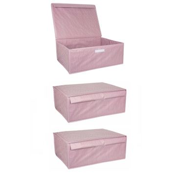 Mbois 19x40x50 cm 5 Adet Baza Altı Boy Çok Amaçlı Düzenleyici Kutu Organizer Cırt Cırtlı Hurç