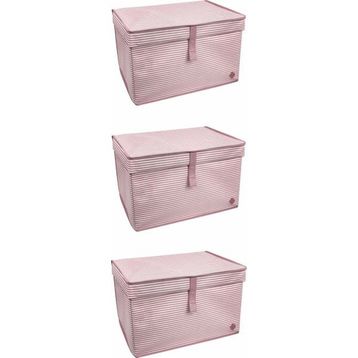 Mbois 40x30x70 cm 3 Adet Mega Plus Boy Çok Amaçlı Düzenleyici Kutu Organizer Cırt Cırtlı Hurç