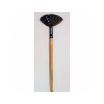Mbois 576B Ahşap Yelpaze Highlighter Fırçası