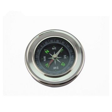 Mbois 60 mm Yuvarlak Metal Kasa Dayanıklı Pusula