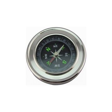Mbois 60 mm Yuvarlak Metal Kasa Dayanıklı Pusula