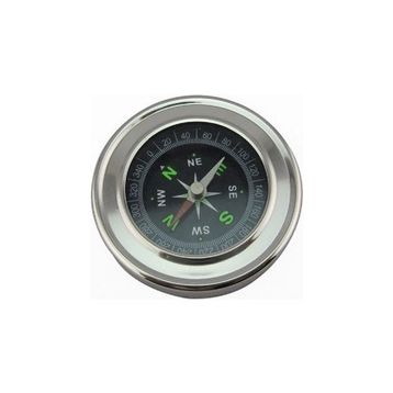 Mbois 60 mm Yuvarlak Metal Kasa Dayanıklı Pusula