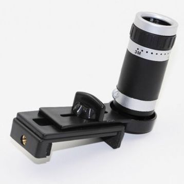 Mbois 8x18 Zoom Teleskop Telefon Kamera Lensi Mini El Dürbünü