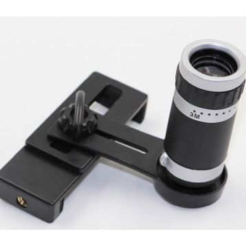 Mbois 8x18 Zoom Teleskop Telefon Kamera Lensi Mini El Dürbünü