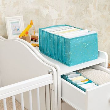 Mbois Baby 04089 Yeşil Large Akordiyon Organizer Çekmece Düzenleyici