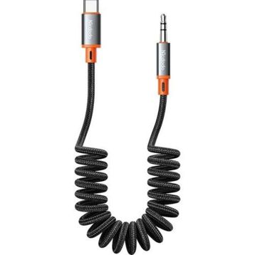 Mcdodo Ca-0900 Spiralli Type-c To 3.5 mm 1.8 m Aux Ses Kablosu