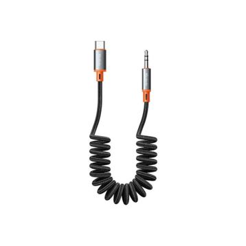 Mcdodo Ca-0900 Spiralli Type-c To 3.5 mm 1.8 m Aux Ses Kablosu