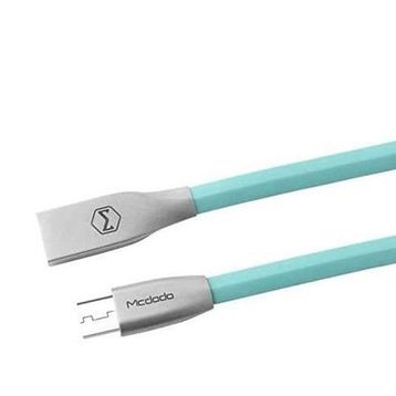 Mcdodo CA-1252 Çinko Alışım Yassı Dörtgen Micro USB Data Şarj Kablosu