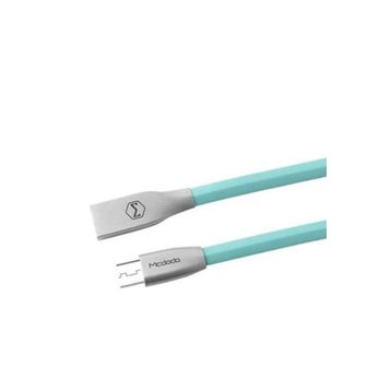 Mcdodo CA-1252 Çinko Alışım Yassı Dörtgen Micro USB Data Şarj Kablosu
