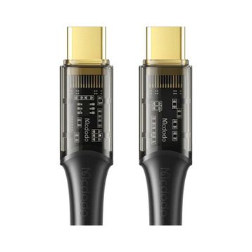 Mcdodo CA-2110 100W 1.2 mt Siyah Type-C to Type-C Veri Aktarım ve Şarj Kablosu
