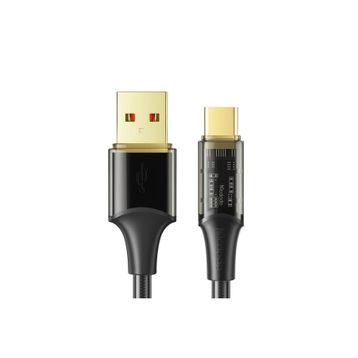 Mcdodo CA-2110 100W 1.2 mt Siyah Type-C to Type-C Veri Aktarım ve Şarj Kablosu
