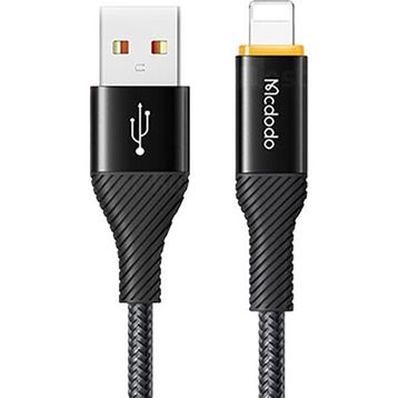 Mcdodo CA-2370 1.2 mt Siyah Lightning Power Off Hızlı Data Şarj Kablosu