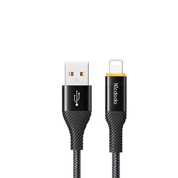 Mcdodo CA-2370 1.2 mt Siyah Lightning Power Off Hızlı Data Şarj Kablosu