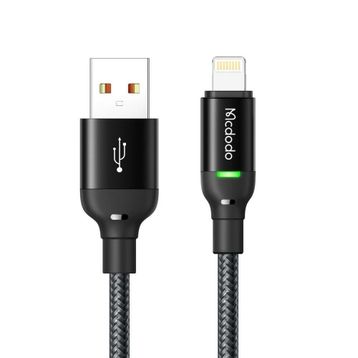 Mcdodo CA-2700 1.2 m Siyah iPhone Lightning Şarj ve Data Kablosu
