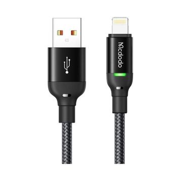 Mcdodo CA-2700 1.2 m Siyah iPhone Lightning Şarj ve Data Kablosu