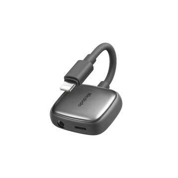 Mcdodo CA-2740 Gri Lightning to Lightning Dijital Audio Adaptör