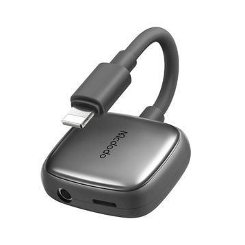 Mcdodo CA-2740 Gri Lightning to Lightning Dijital Audio Adaptör