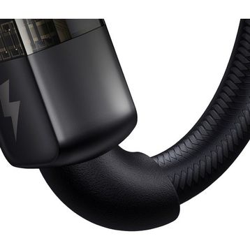 Mcdodo CA-2840 1.2 mt 100W Siyah Type-C to Type-C LED Işıklı Power Off Hızlı Data Şarj Kablosu