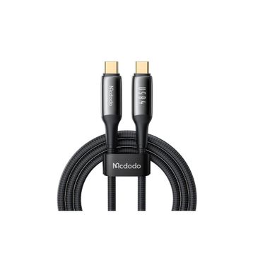 Mcdodo CA-2990 240 W USB 4.0 Type-C to Type-C Siyah 1.2 m Şarj Kablosu