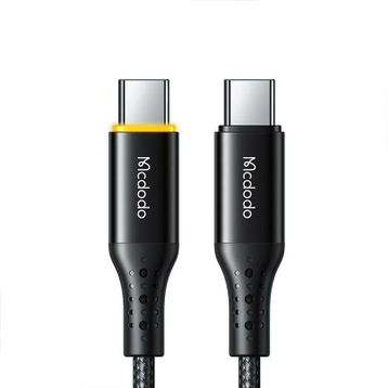 Mcdodo CA-3460 100 W USB-C USB-C 1.2 m Siyah Şarj ve Data Kablosu