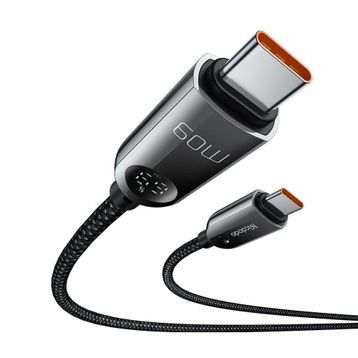 Mcdodo CA-4780 1.2 mt 60W Type-C to Type-C Dijital HD Kablo