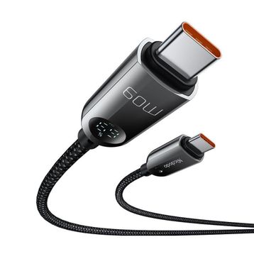 Mcdodo CA-4780 1.2 mt 60W Type-C to Type-C Dijital HD Kablo