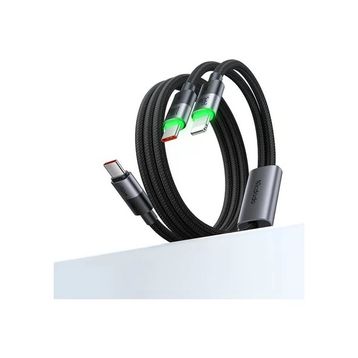 Mcdodo CA-6700 100W 1.5 mt 2'si 1 Arada USB-C to USB-C Lightning Kablo
