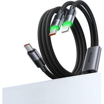 Mcdodo CA-6700 100W 1.5 mt 2'si 1 Arada USB-C to USB-C Lightning Kablo