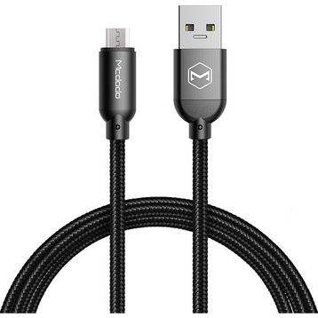 Mcdodo CA-7110 Siyah 4A 1.2 m Micro Quick Data Şarj Kablosu