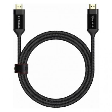 Mcdodo CA-7180 4K 60 hz 2 mt Siyah HDMI - HDMI Aktarım Kablosu