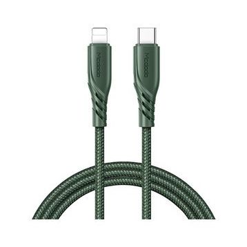 Mcdodo CA-8461 20W Type C to 1.2 Metre Yeşil Lightning PD Hızlı Şarj Kablosu