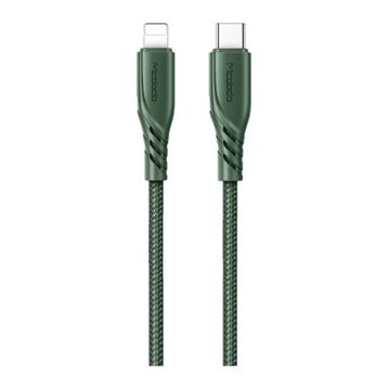 Mcdodo CA-8461 20W Type C to 1.2 Metre Yeşil Lightning PD Hızlı Şarj Kablosu