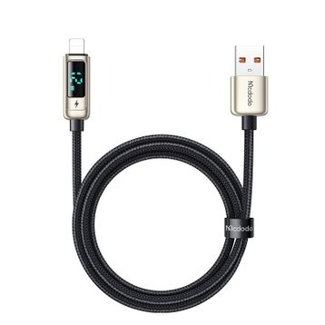 Mcdodo CA-9940 Dijital Ekranlı Lightning Data Şarj Kablosu