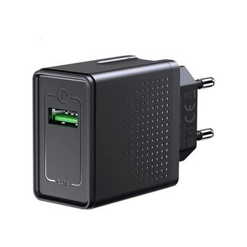 Mcdodo CH-5800 Vooc 22.5W 5.0A 1.2mt Siyah Şarj Cihazı + Type C Kablo