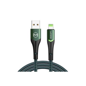 Mcdodo Çift Işıklı Led Switch 2a Iphone Lightning Turuncu 1.2 m Şarj Kablosu