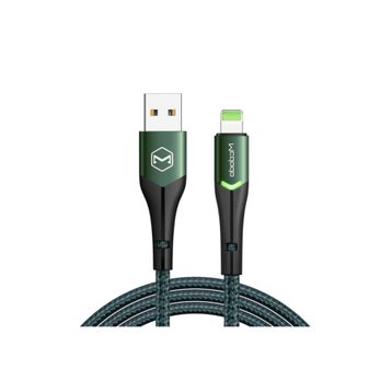 Mcdodo Çift Işıklı Led Switch 2a Iphone Lightning Turuncu 1.2 m Şarj Kablosu