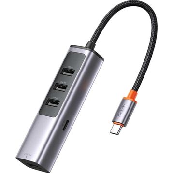 Mcdodo HU-1120 Gri 100W 1xType-C + 4xUSB 3.0 Çoklayıcı Adaptör