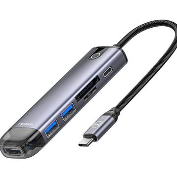 Mcdodo HU-7740 6 In 1 Type C Macbook Çevirici Çoklayıcı Adaptör